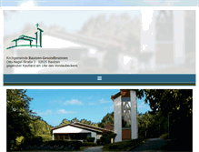 Tablet Screenshot of kirche-gesundbrunnen.de